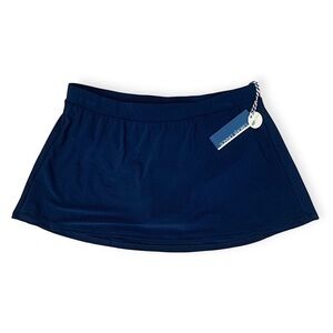 NWT Swimwear Navy Sonnet Shores Swim Skirt
